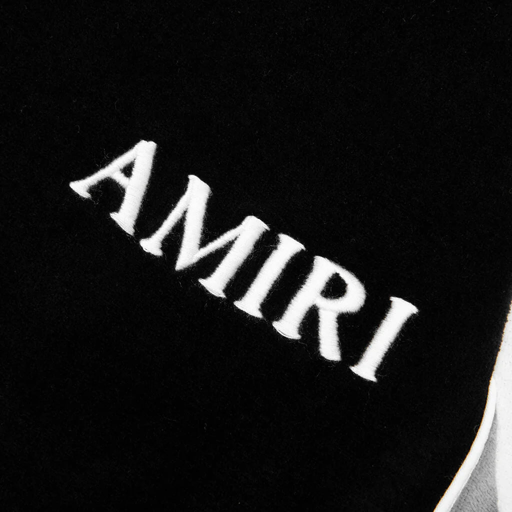 Oversized Panel Track Pant Black