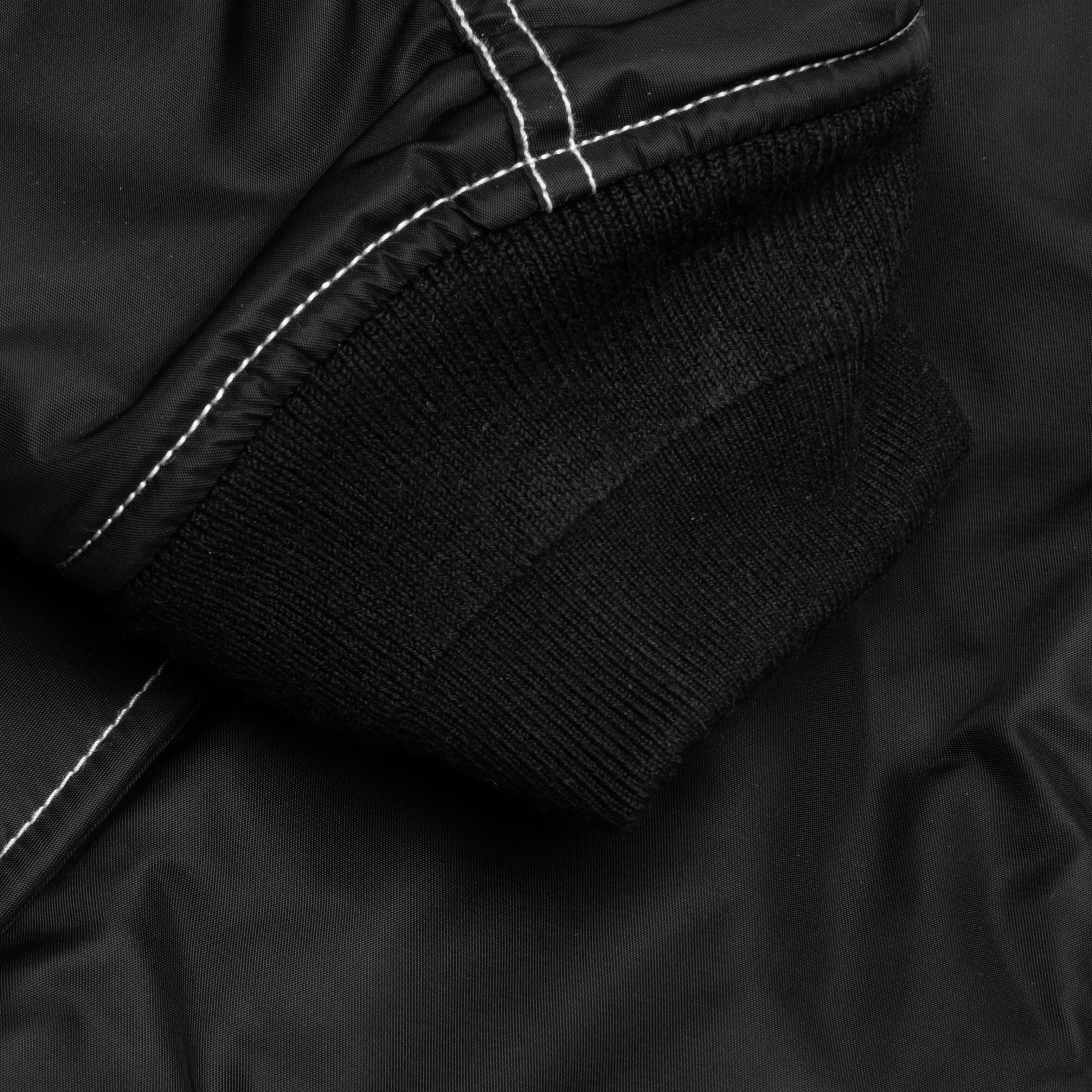 Built Bomber Jacket Black