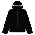 Boxy OG Puffed Zip Up Hoodie Black