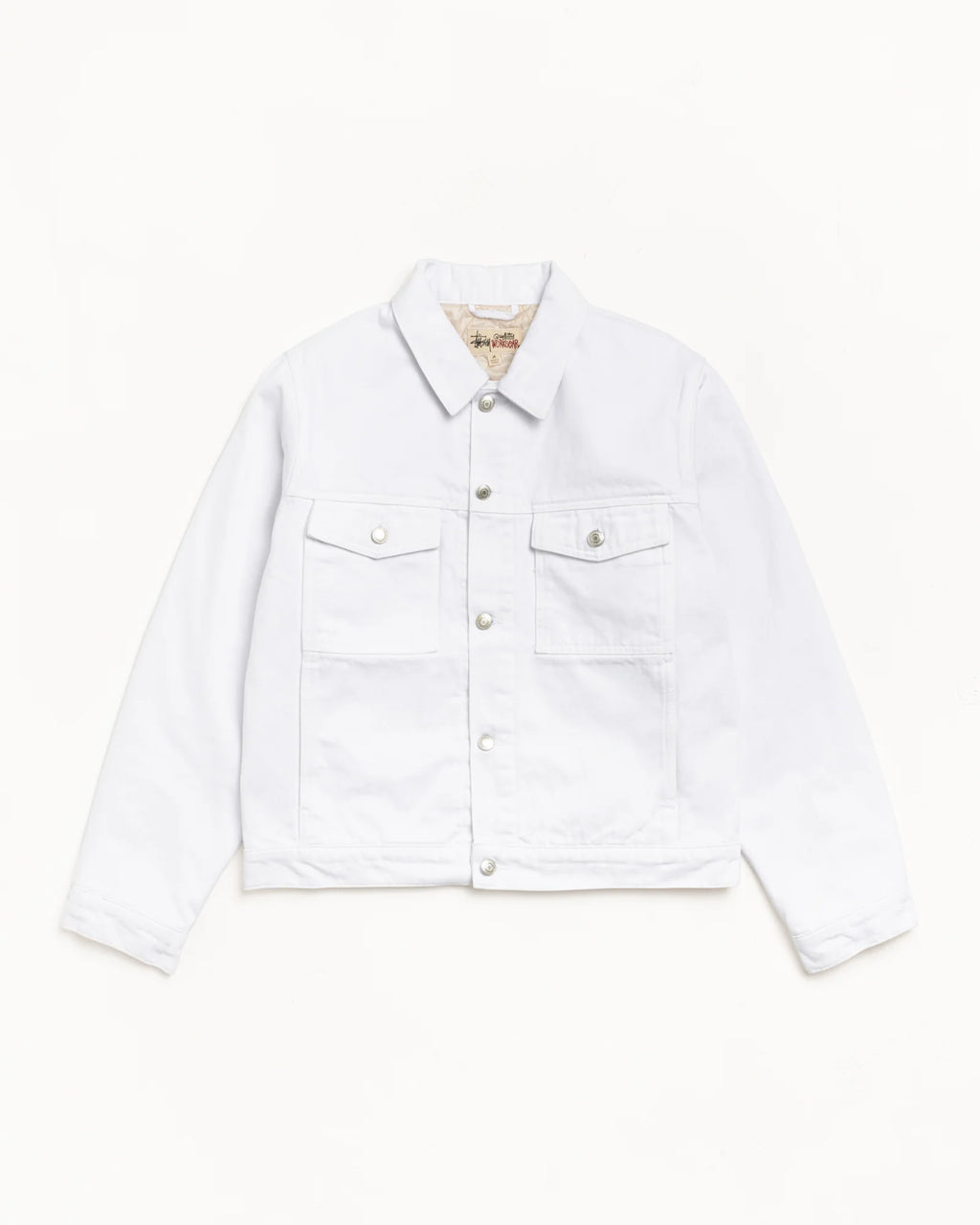 LINED DENIM TRUCKER JACKET