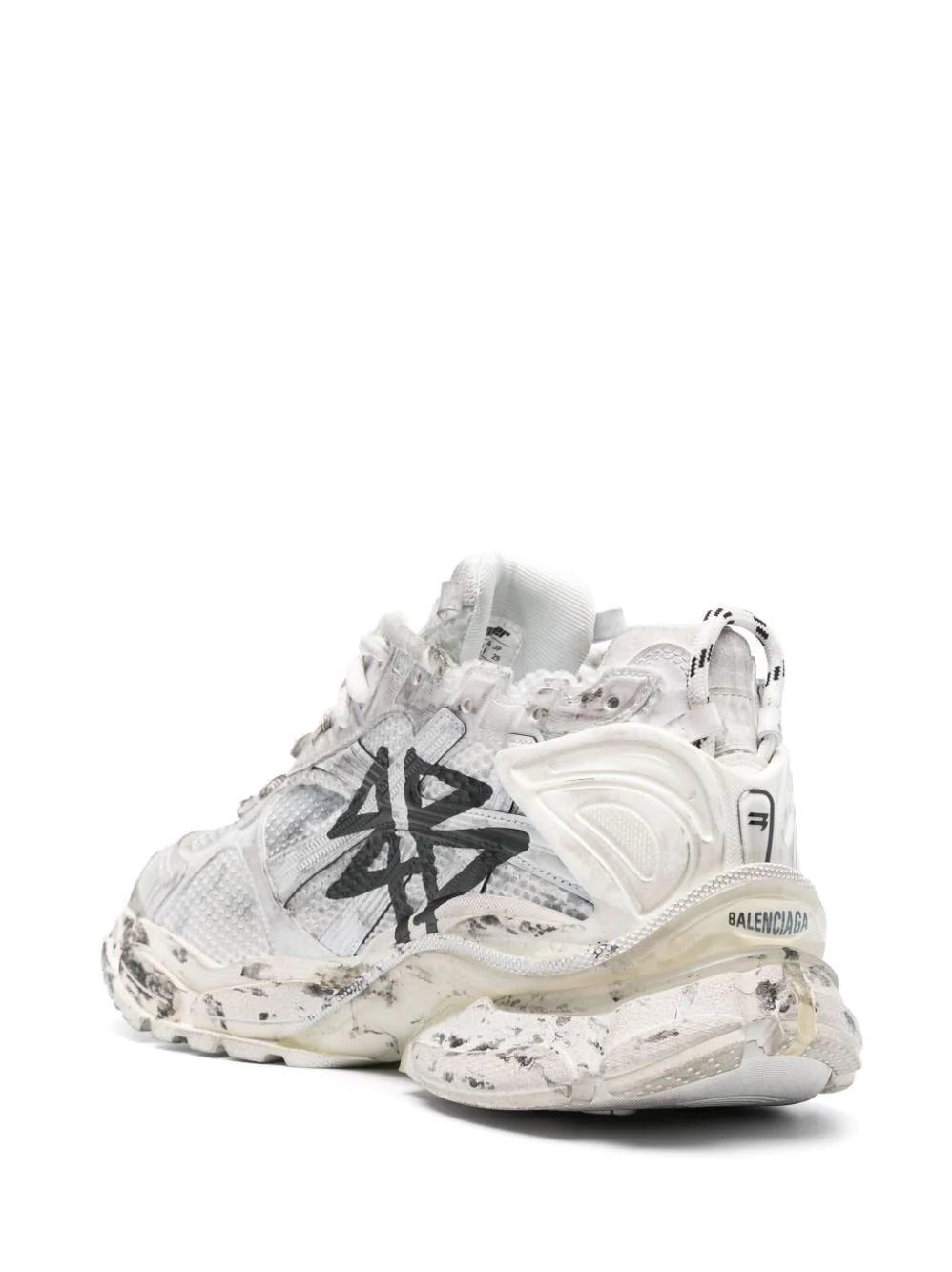 Balenciaga Runner Graffiti Print Sneakers