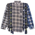 7 Cuts Zipped Wide Shirt Assorted
