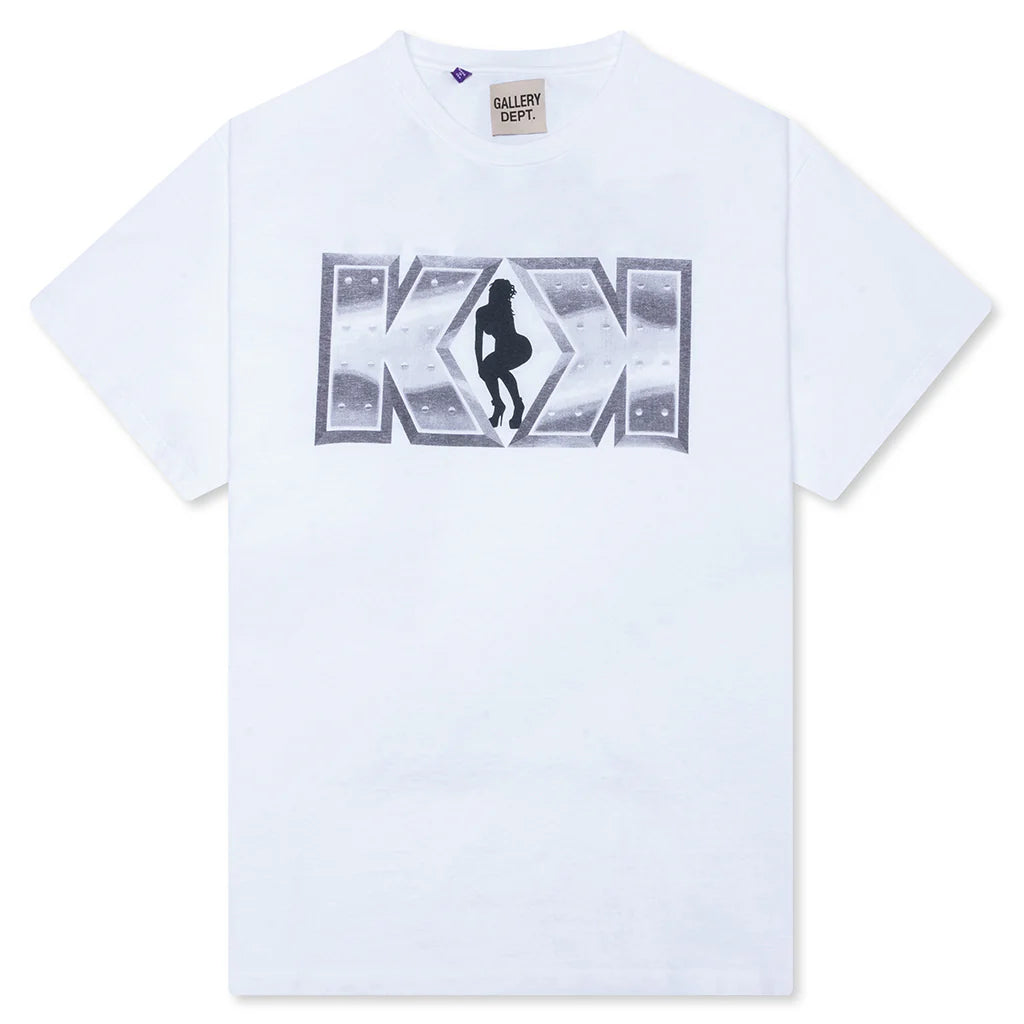 Funky Ass Records Tee Clean White