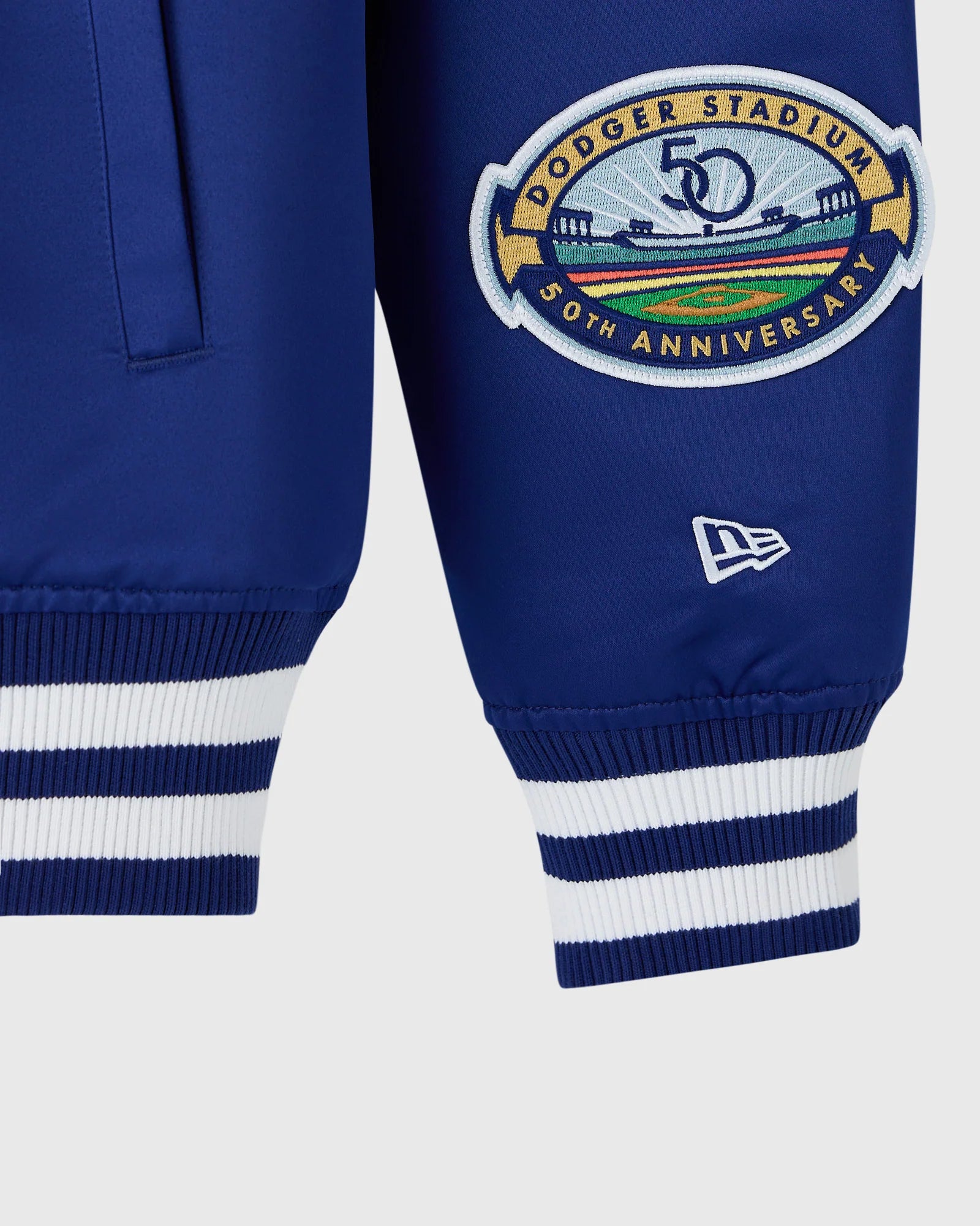 New Era MLB Los Angeles Dodgers Varsity Jacket Blue
