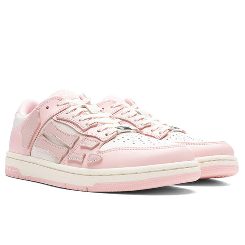 Womens Skel Top Low White Pink
