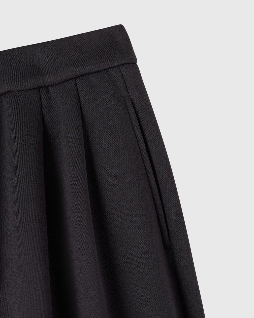 Luxe Fleece Pull On Trouser Pinstripe