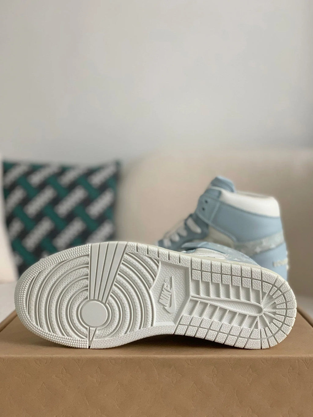 Nike Air Jordan 1 x LV Monogram Sky Edition