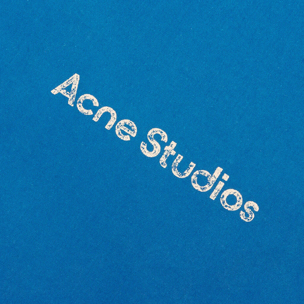 Logo Zipper Jacket Bright Blue