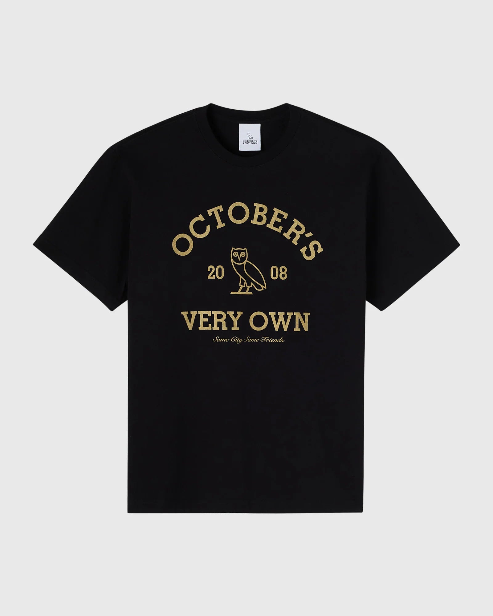 Collegiate Tee Black