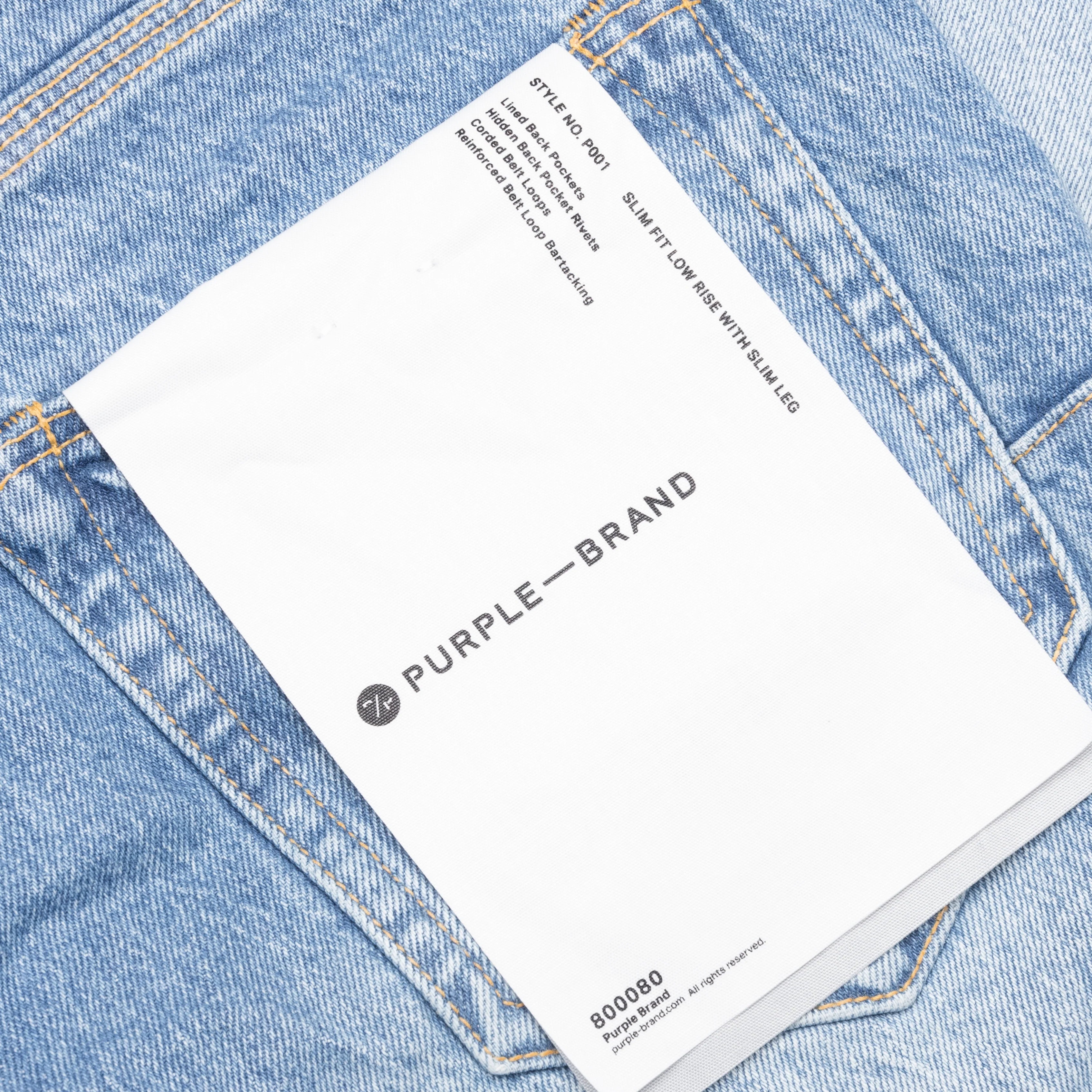 Skinny Coated Light Indigo