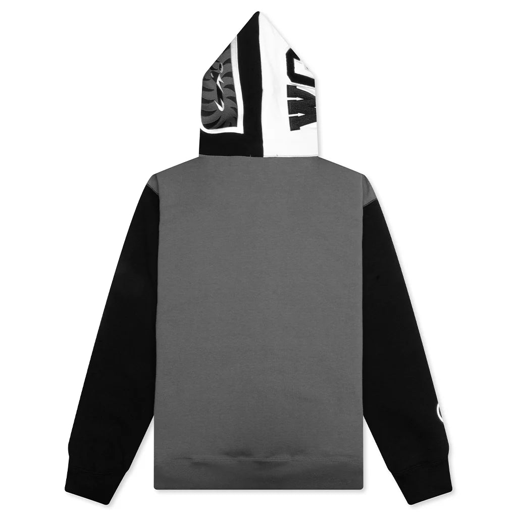 Shark Full Zip Hoodie 1 Black