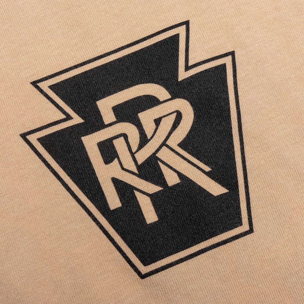 Triple R Contrast L S Tee Khaki Black