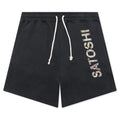 Studded Logo Short Black
