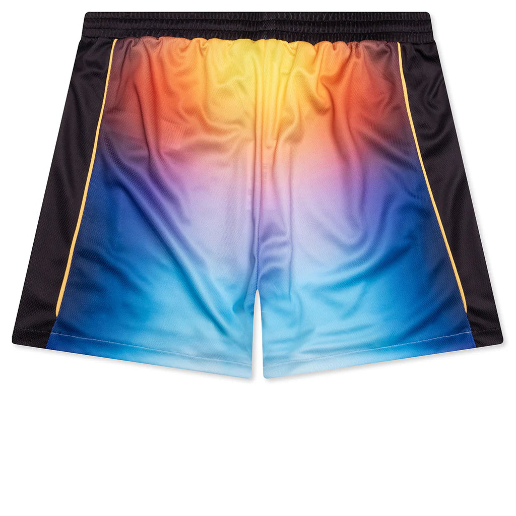 Printed Football Shorts Gradient
