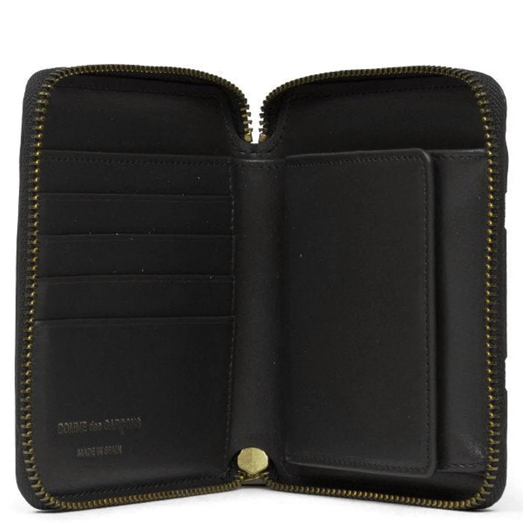 Comme des Garcons Polka Dots Wallet Black