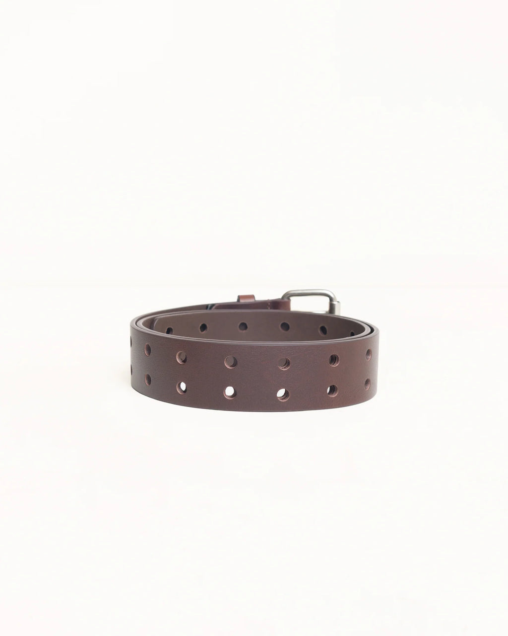 PUNCH OUT LEATHER BELT