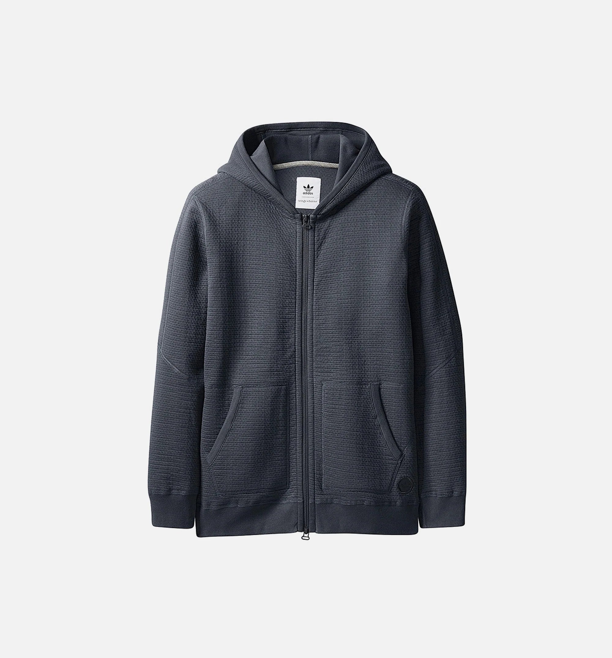 Cabin Fleece Mens Hoodie Night Grey