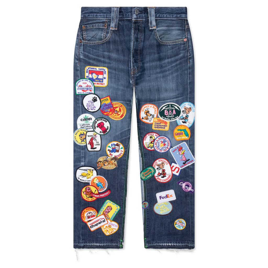 Gentlemens Denim Pants Indigo