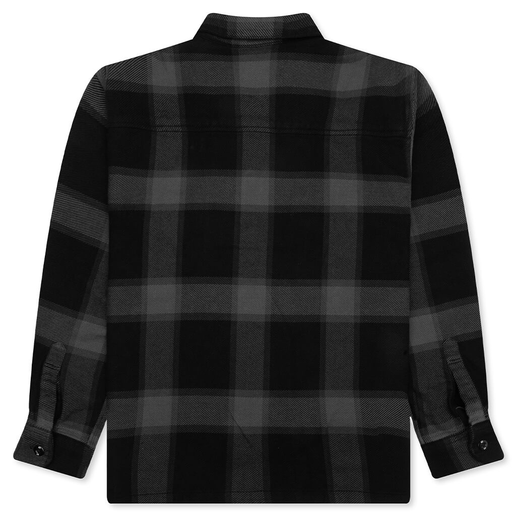 Buffalo Check Shirt L S Grey