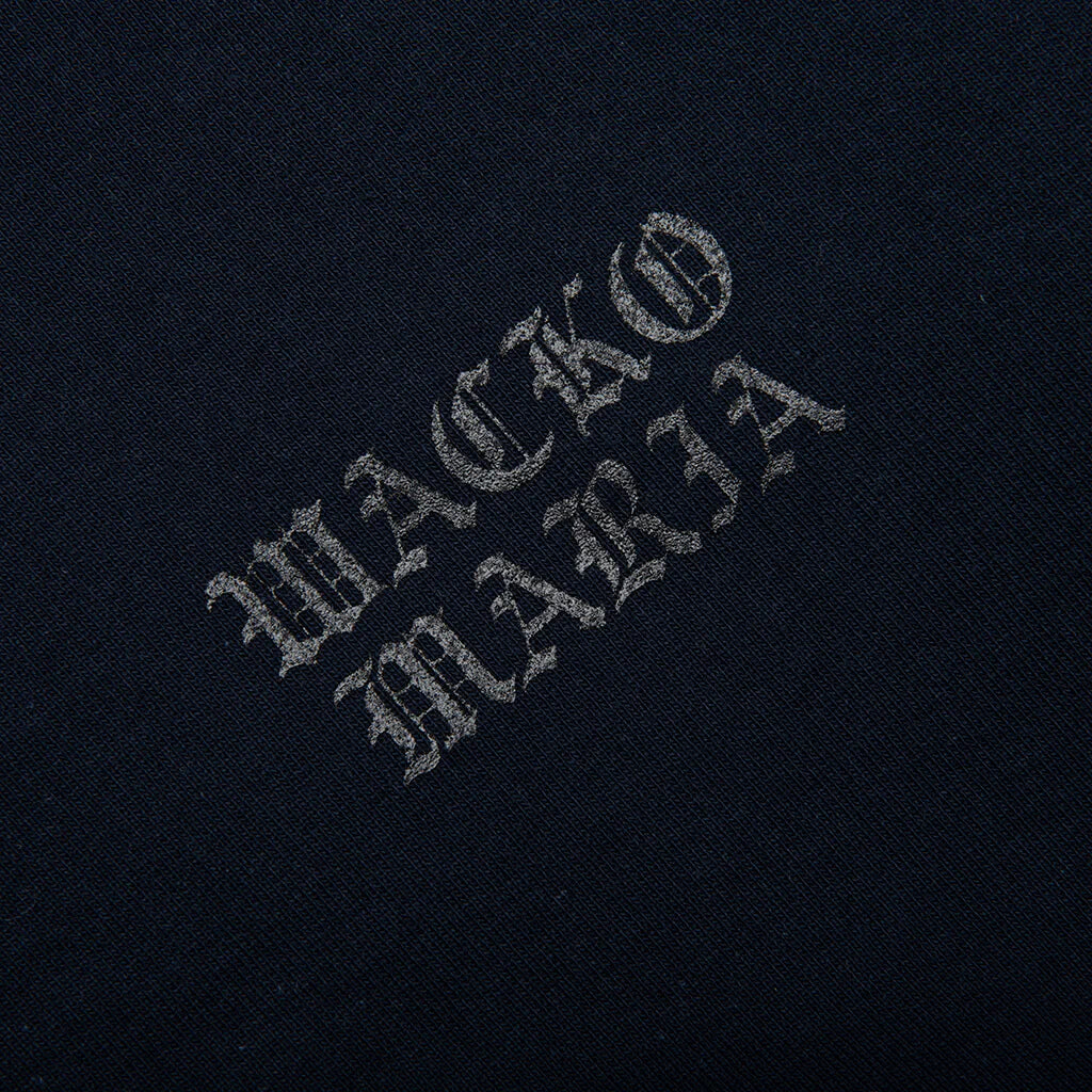 Heavyweight Full Zip Hooded Sweatshirt Type 2 Navy