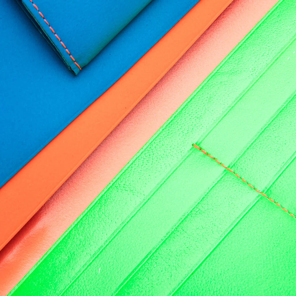 Comme des Garcons SA0110SF Super Fluo Wallet Orange