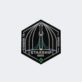 STARSHIP 2025 YEARLY MISSION PATCH