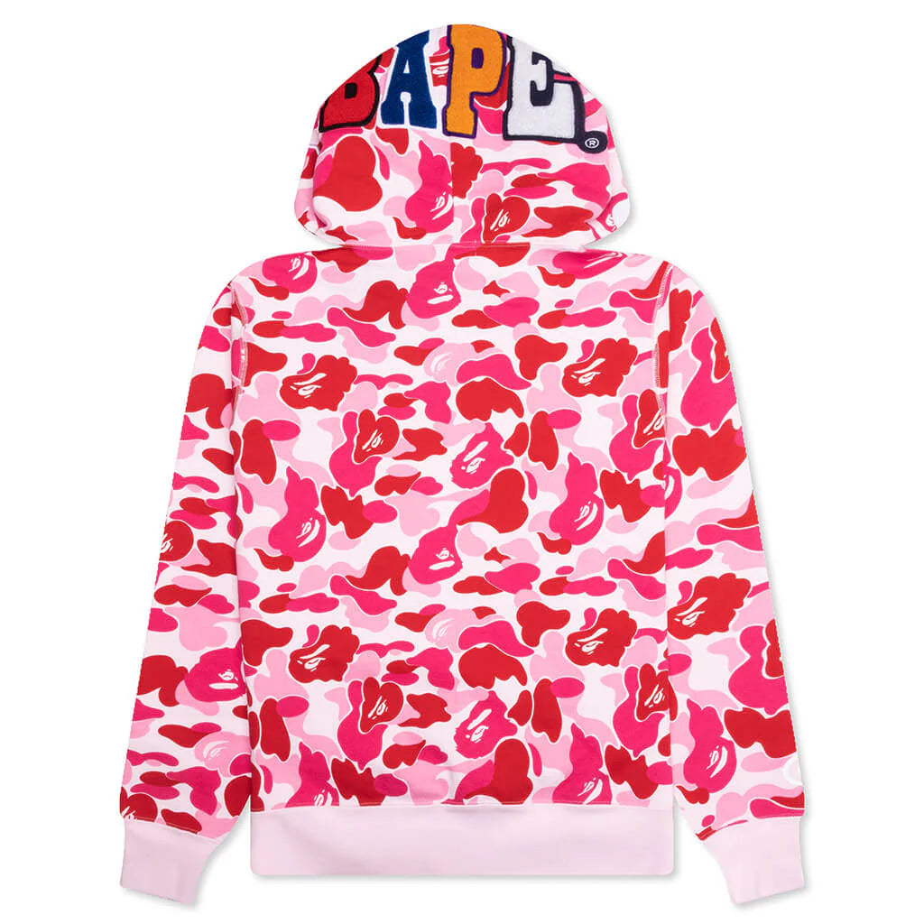 ABC Camo 2nd APE Pullover Hoodie Pink