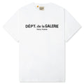 French Logo Lux Tee Clean White