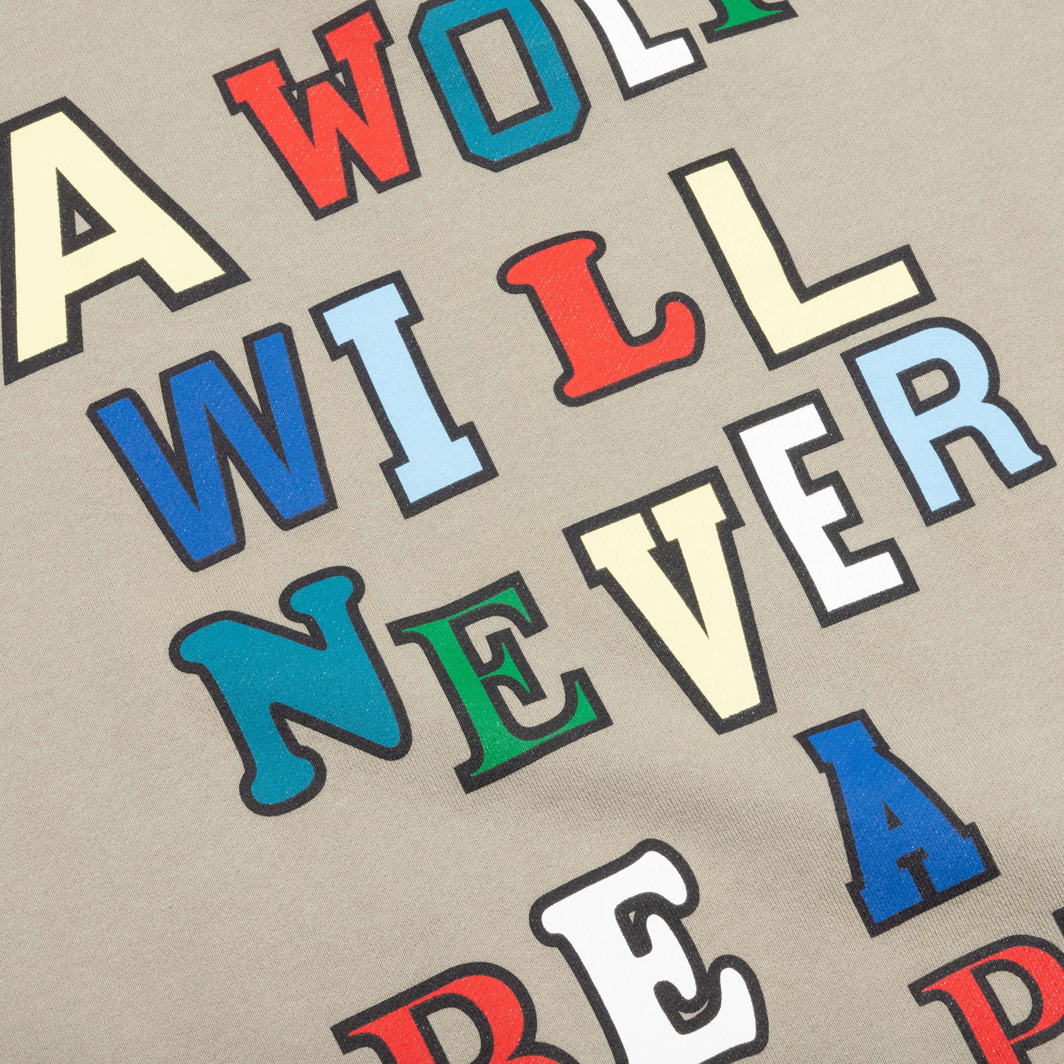 Wolf Sweatshirt Beige