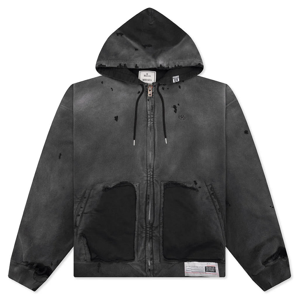 Sun Faded Parka Black