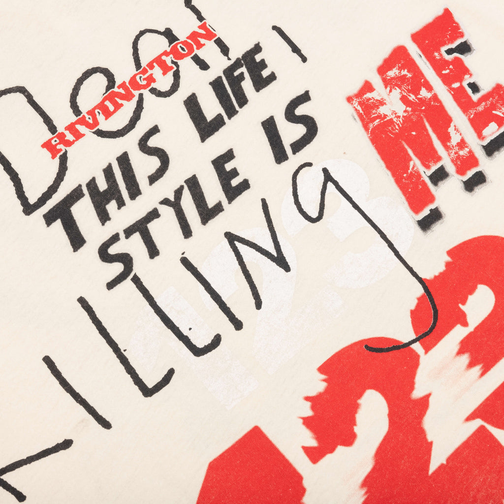Killing Me S S Tee White
