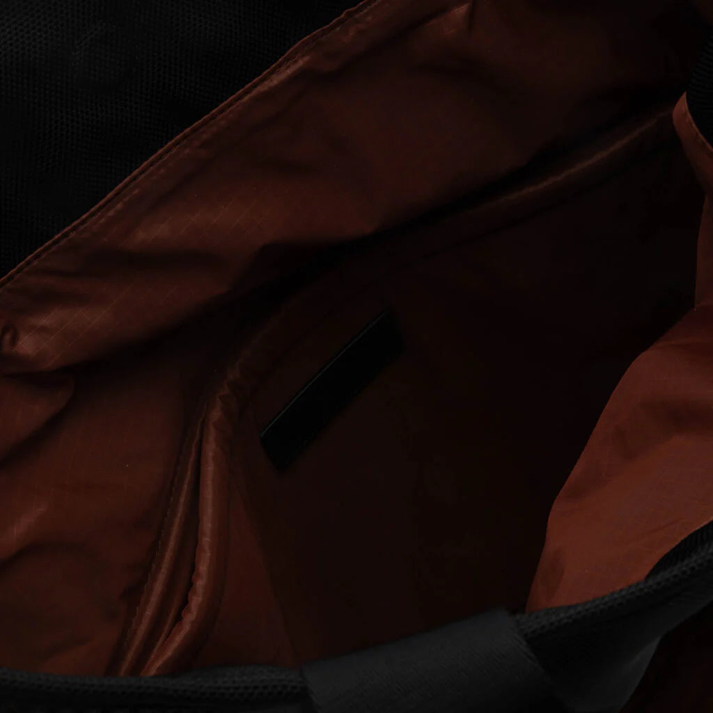 Shopping Bag Rust Black