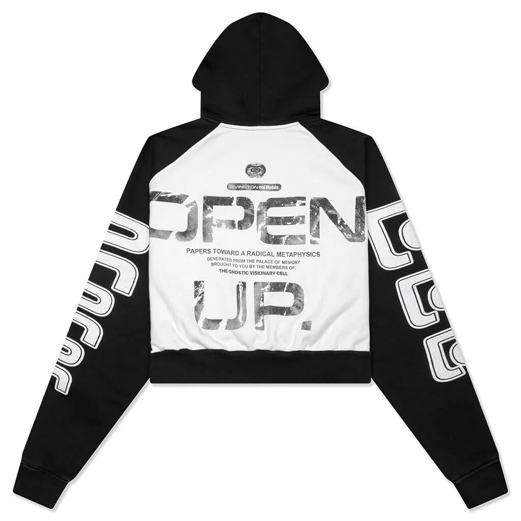 Open Up Agape Hoodie Black Heather