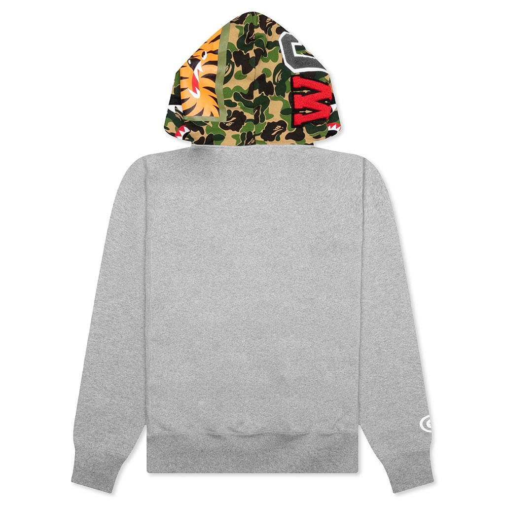 Abc Camo Shark Pullover Hoodie Gray