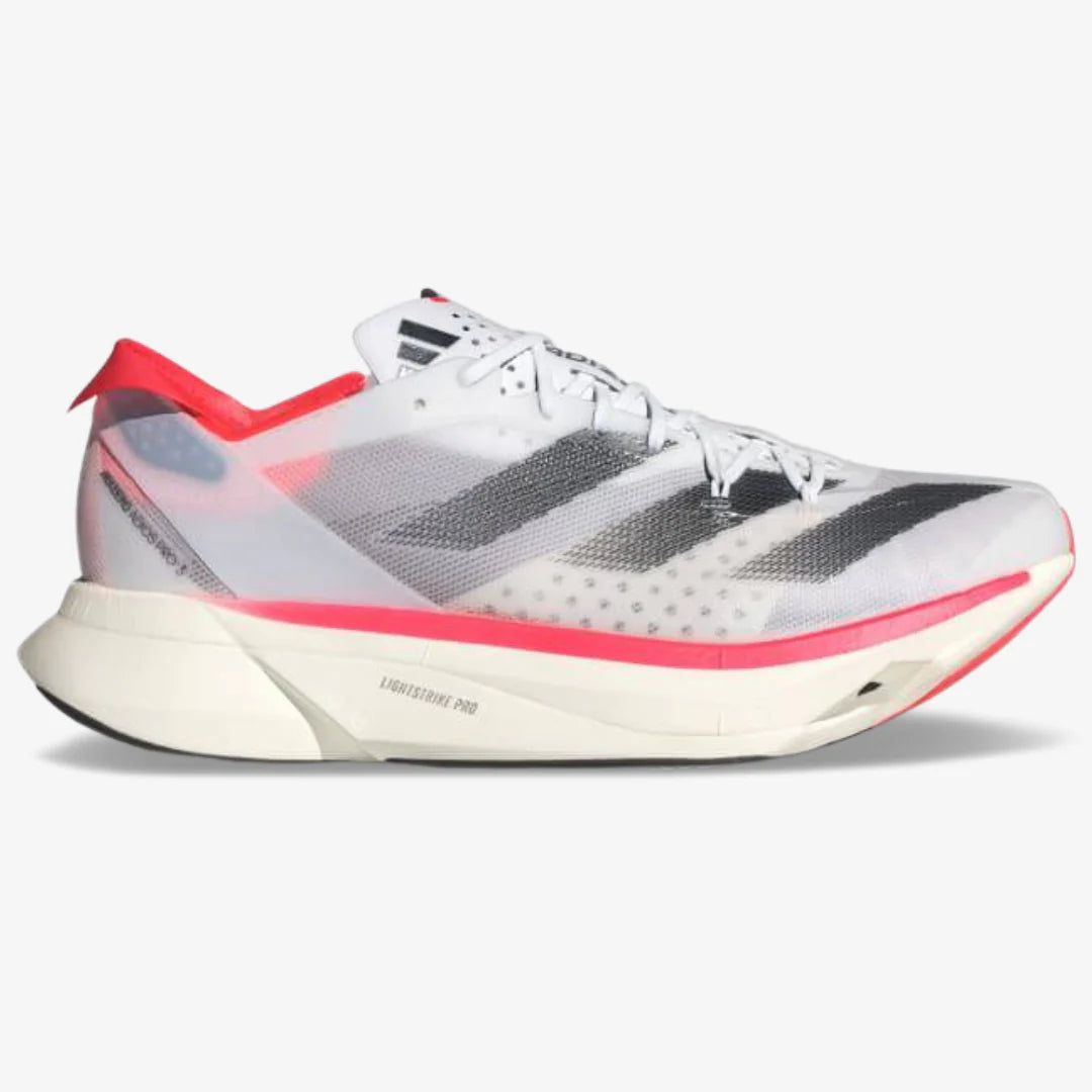 Adidas Adizero Adios Pro 3 Branco Vermelho Solar