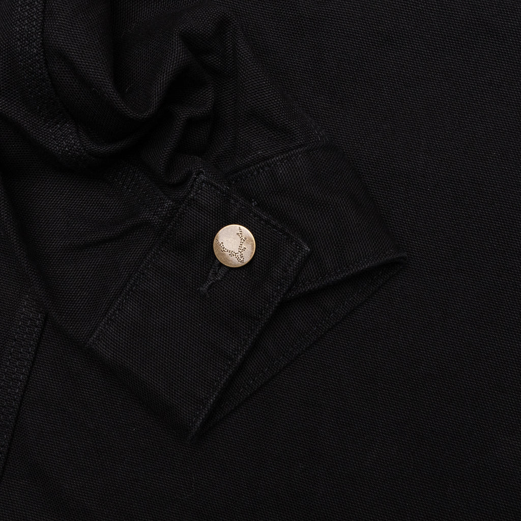 Cotton Canvas Coverall Black