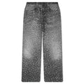 20K Swarovski Diamond Boro Jean Black