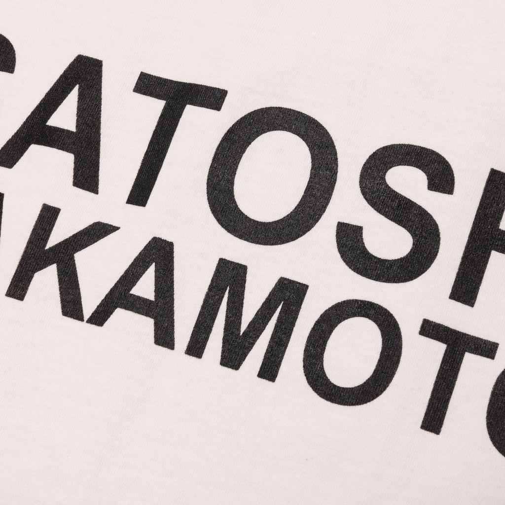 Satoshi Logo Tee White