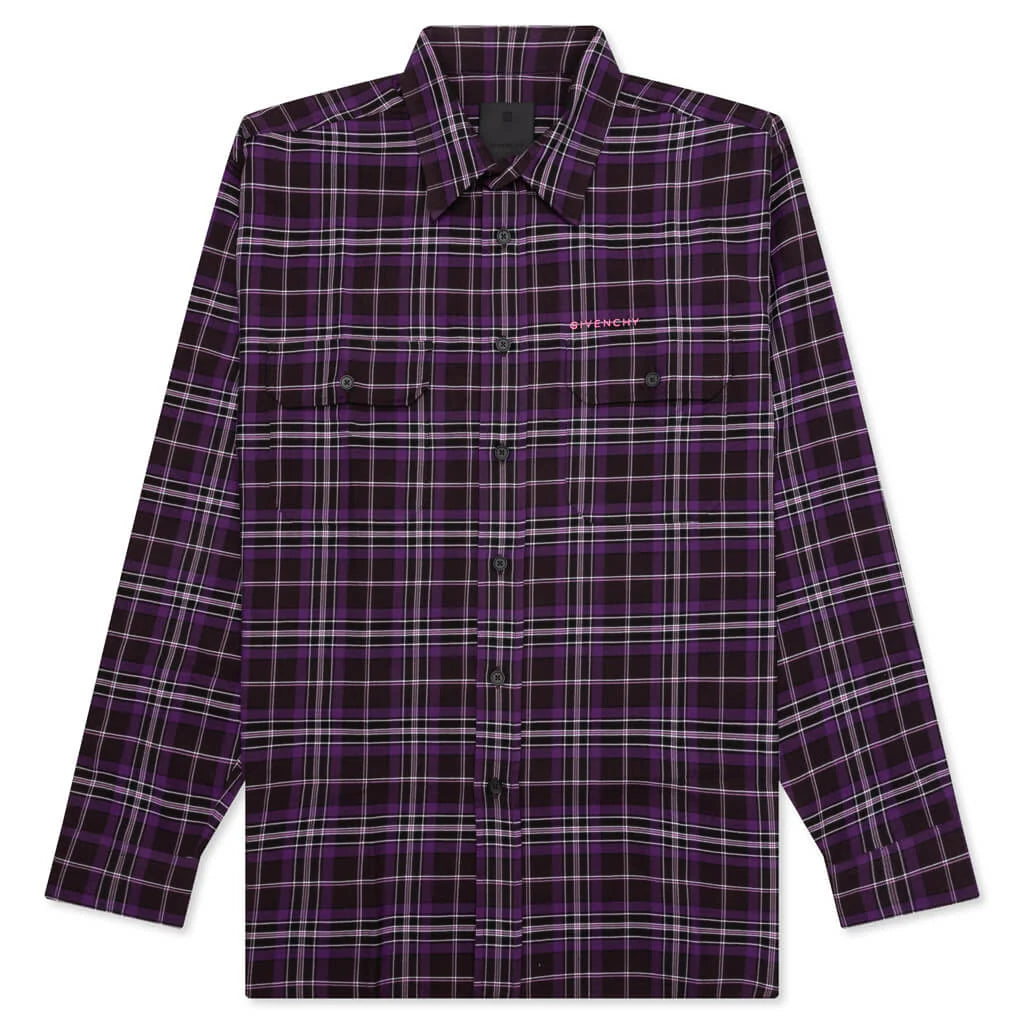 Lumberjack Shirt Dark Purple