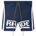 Rhude Champions Short Navy Vintage White