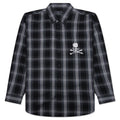 Plaid Flannel Shirt Black