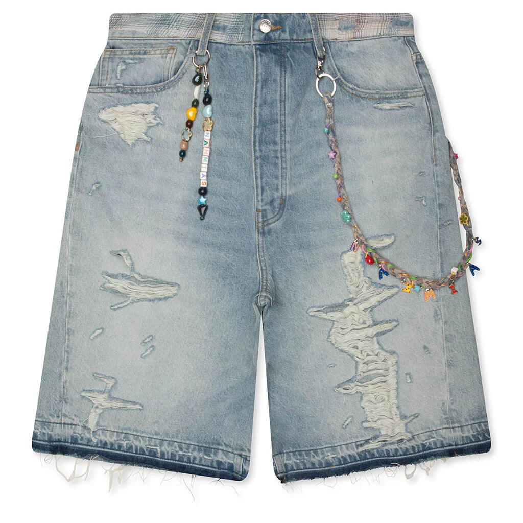 Venice Shorts Light Indigo Denim