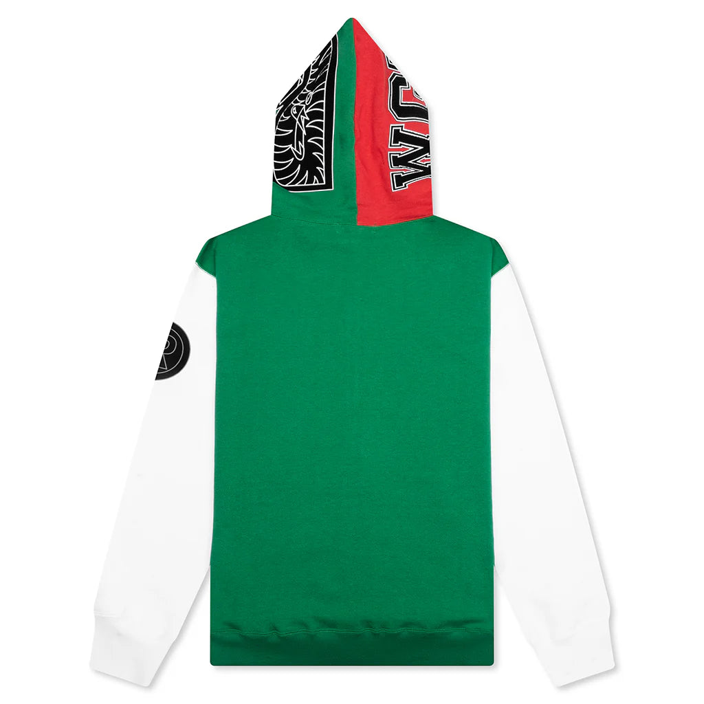 Shark Full Zip Hoodie Italy Green