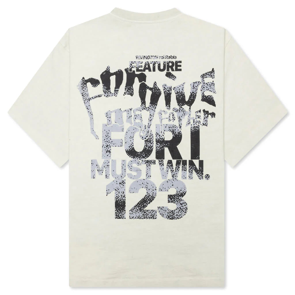 RIVINGTON roi Rebis x Feature I Must Win Tee Vintage White