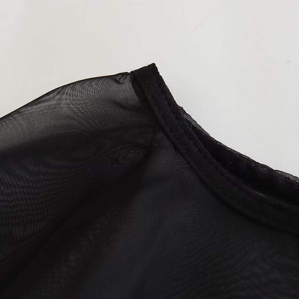 Blusa Capa Assimétrica