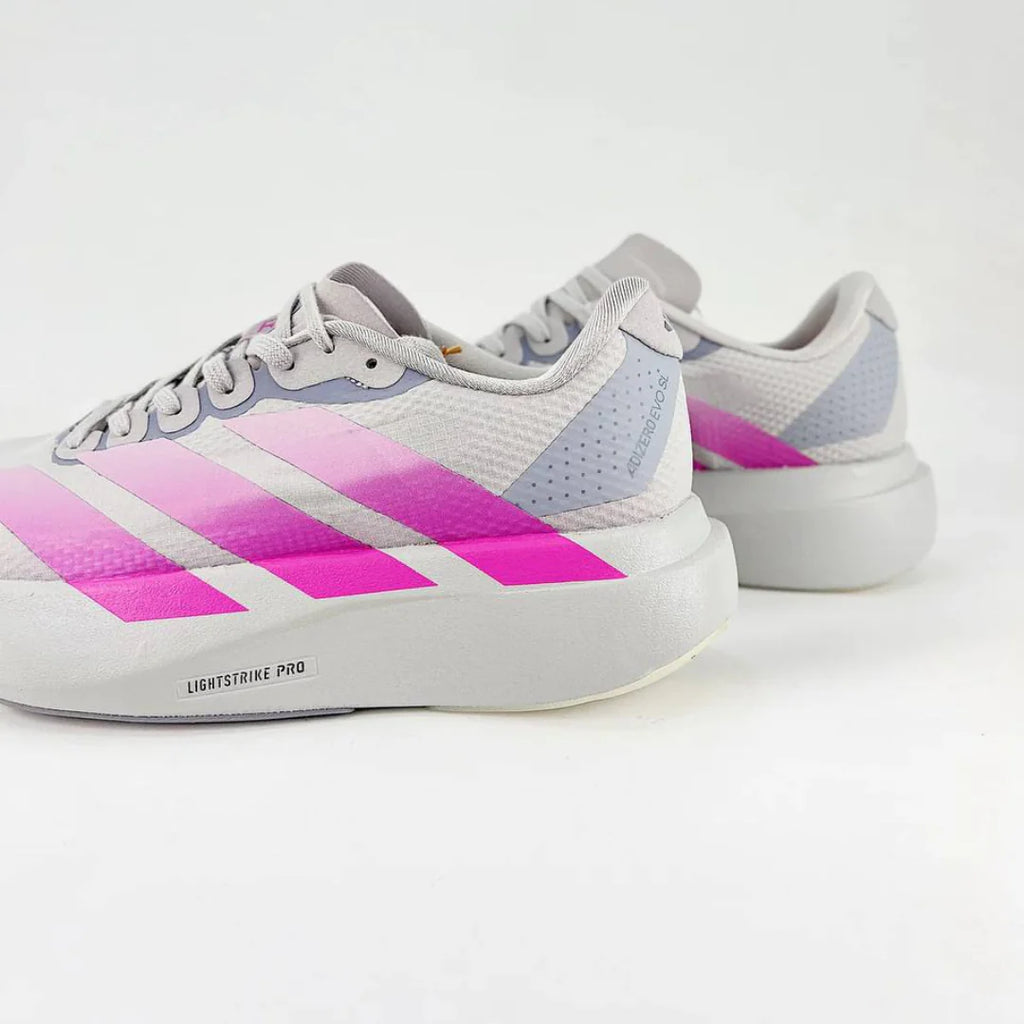 Tênis Adidas Adizero Evo SL Cinza Rosa