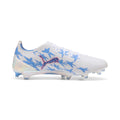 PUMA Ultra 6 Ultimate Kidsuper X CP FG Firm Ground Mens Soccer Cleats White Pink Blue