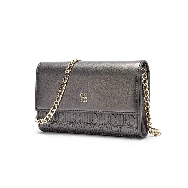 Bolsa de Ombro de Couro Livorno