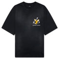 Amiri Eagle Oversized Tee Black