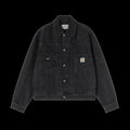 Carhartt WIP Belmar Jacket Snake Camo Black Heavy Stone Washed